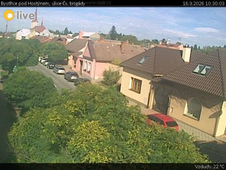 Město Bystřice pod Hostýnem - Bystřice pod Hostýnem, ulice Čs. brigády - 16.9.2026 v 10:30