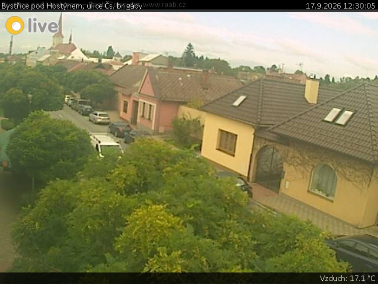 Město Bystřice pod Hostýnem - Bystřice pod Hostýnem, ulice Čs. brigády - 17.9.2026 v 12:30