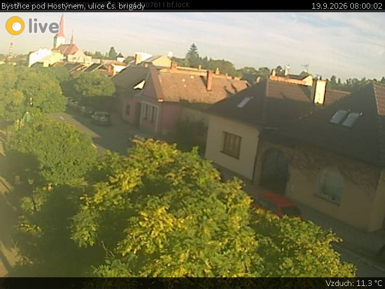 Město Bystřice pod Hostýnem - Bystřice pod Hostýnem, ulice Čs. brigády - 19.9.2026 v 08:00