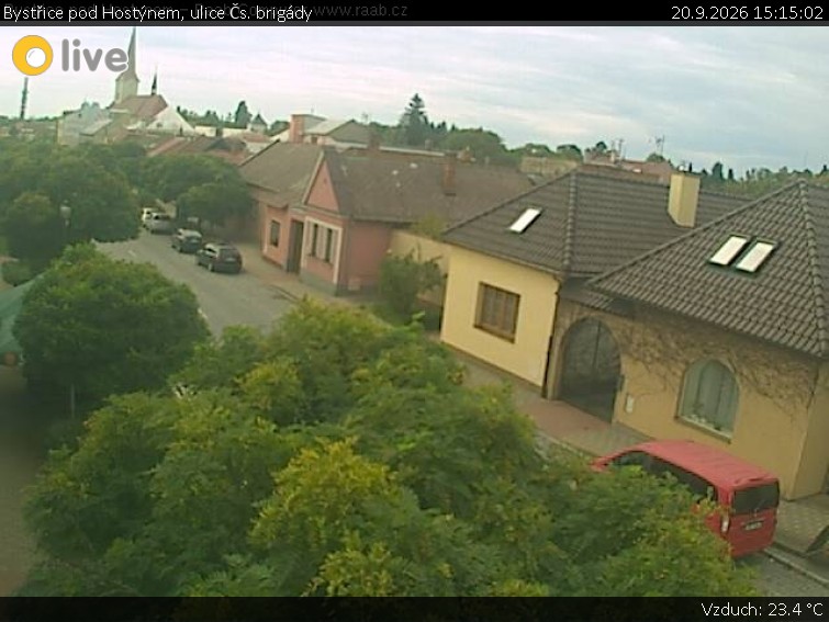 Město Bystřice pod Hostýnem - Bystřice pod Hostýnem, ulice Čs. brigády - 20.9.2026 v 15:15