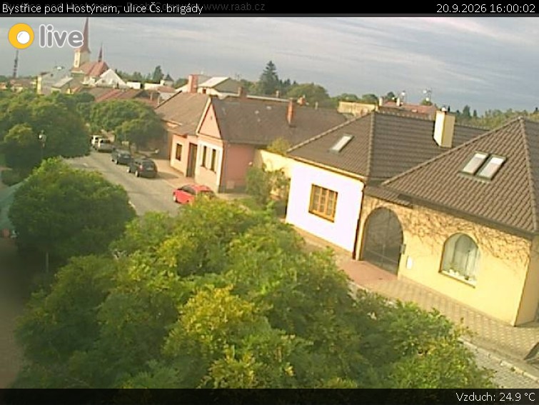 Město Bystřice pod Hostýnem - Bystřice pod Hostýnem, ulice Čs. brigády - 20.9.2026 v 16:00