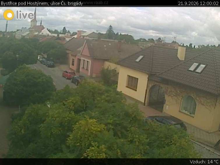 Město Bystřice pod Hostýnem - Bystřice pod Hostýnem, ulice Čs. brigády - 21.9.2026 v 12:00