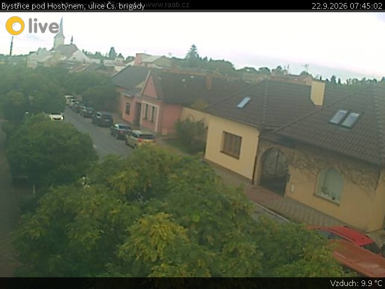 Město Bystřice pod Hostýnem - Bystřice pod Hostýnem, ulice Čs. brigády - 22.9.2026 v 07:45