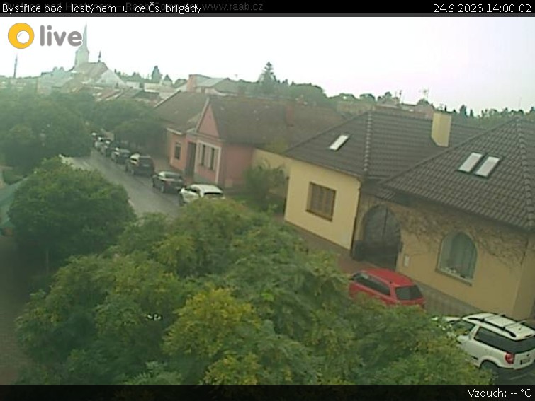 Město Bystřice pod Hostýnem - Bystřice pod Hostýnem, ulice Čs. brigády - 24.9.2026 v 14:00