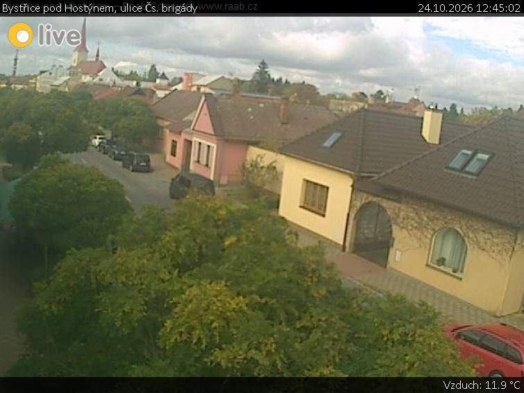Město Bystřice pod Hostýnem - Bystřice pod Hostýnem, ulice Čs. brigády - 24.10.2026 v 12:45