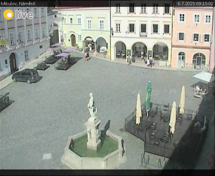 Město Mikulov - Mikulov, Náměstí - 6.7.2025 v 09:15 Město Mikulov - Mikulov, Náměstí - 6.7.2025 v 09:15
