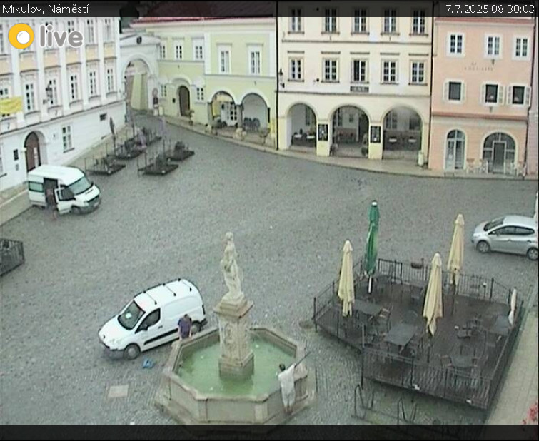 Město Mikulov - Mikulov, Náměstí - 7.7.2025 v 08:30 Město Mikulov - Mikulov, Náměstí - 7.7.2025 v 08:30