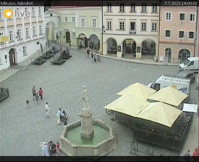 Město Mikulov - Mikulov, Náměstí - 7.7.2025 v 14:00 Město Mikulov - Mikulov, Náměstí - 7.7.2025 v 14:00