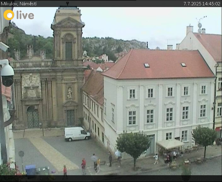 Město Mikulov - Mikulov, Náměstí - 7.7.2025 v 14:45 Město Mikulov - Mikulov, Náměstí - 7.7.2025 v 14:45