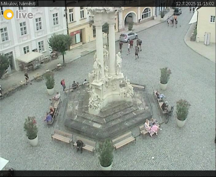 Město Mikulov - Mikulov, Náměstí - 12.7.2025 v 11:15 Město Mikulov - Mikulov, Náměstí - 12.7.2025 v 11:15