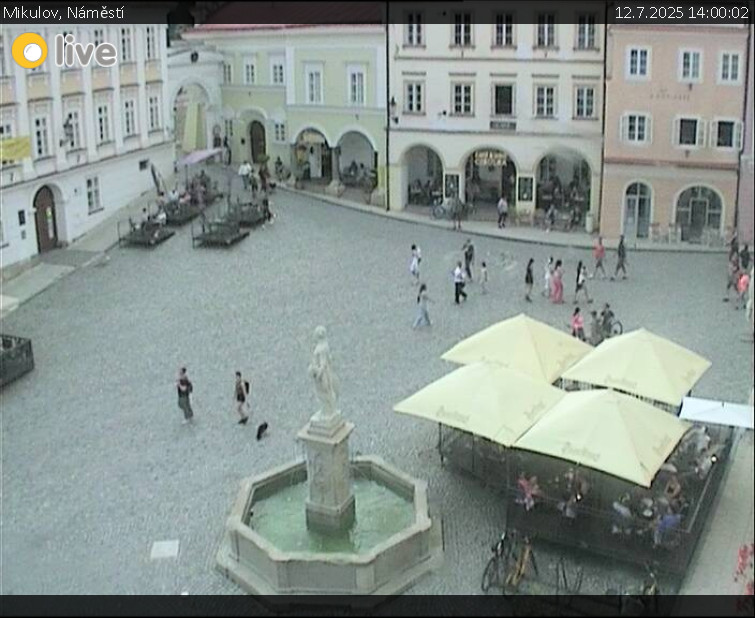 Město Mikulov - Mikulov, Náměstí - 12.7.2025 v 14:00 Město Mikulov - Mikulov, Náměstí - 12.7.2025 v 14:00