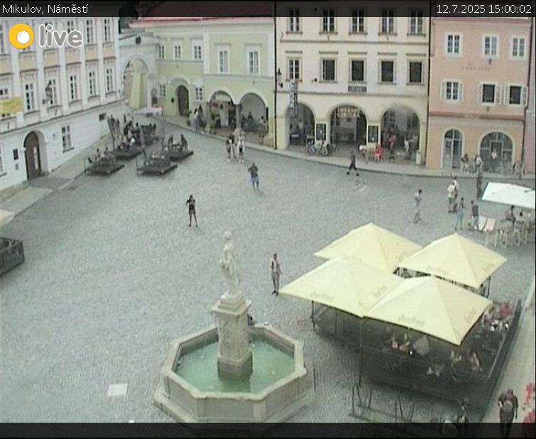 Město Mikulov - Mikulov, Náměstí - 12.7.2025 v 15:00 Město Mikulov - Mikulov, Náměstí - 12.7.2025 v 15:00