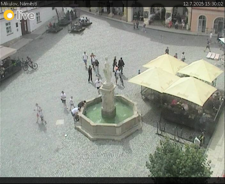 Město Mikulov - Mikulov, Náměstí - 12.7.2025 v 15:30 Město Mikulov - Mikulov, Náměstí - 12.7.2025 v 15:30