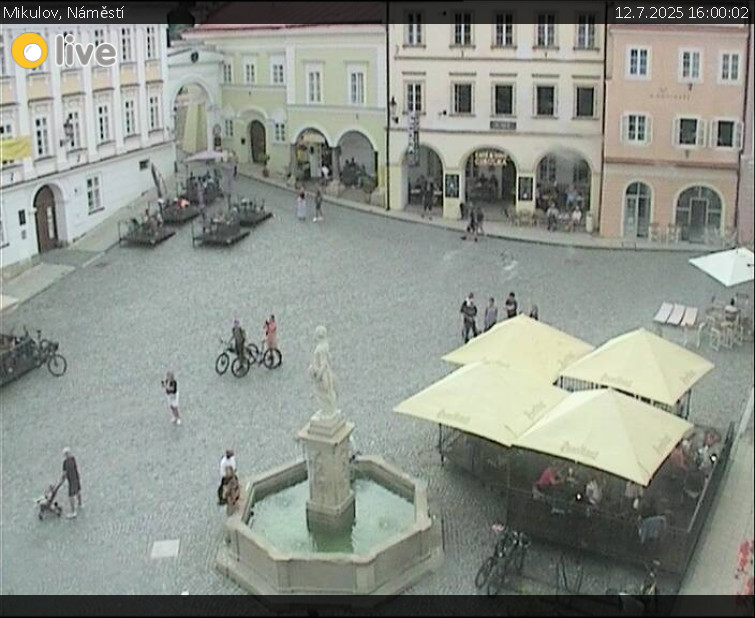 Město Mikulov - Mikulov, Náměstí - 12.7.2025 v 16:00 Město Mikulov - Mikulov, Náměstí - 12.7.2025 v 16:00
