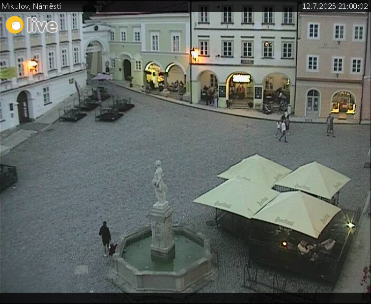 Město Mikulov - Mikulov, Náměstí - 12.7.2025 v 21:00 Město Mikulov - Mikulov, Náměstí - 12.7.2025 v 21:00