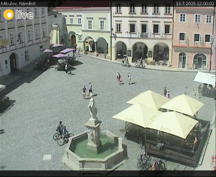 Město Mikulov - Mikulov, Náměstí - 13.7.2025 v 12:00 Město Mikulov - Mikulov, Náměstí - 13.7.2025 v 12:00