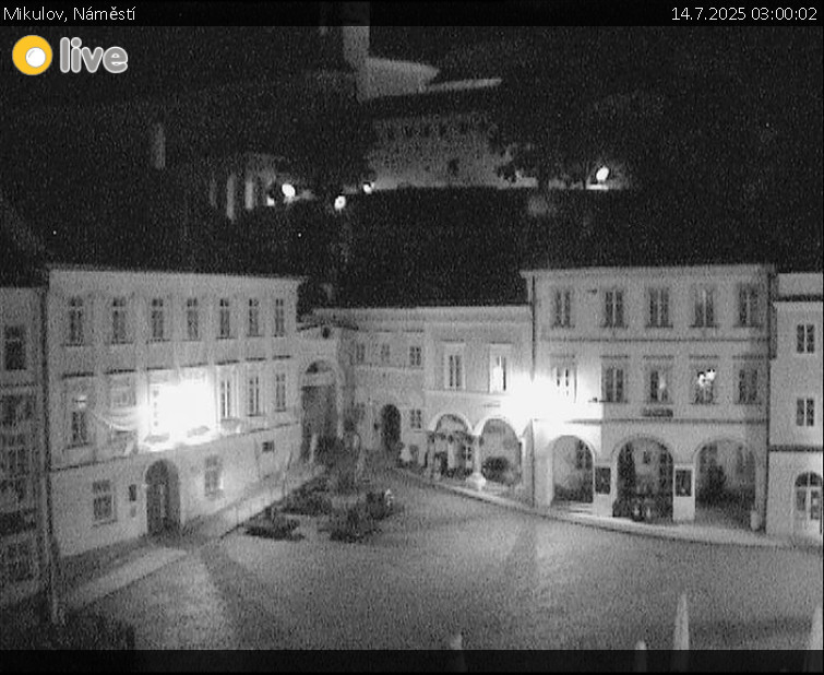 Město Mikulov - Mikulov, Náměstí - 14.7.2025 v 03:00 Město Mikulov - Mikulov, Náměstí - 14.7.2025 v 03:00