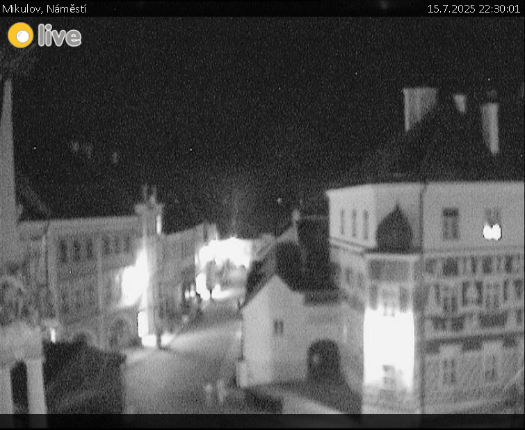 Město Mikulov - Mikulov, Náměstí - 15.7.2025 v 22:30 Město Mikulov - Mikulov, Náměstí - 15.7.2025 v 22:30
