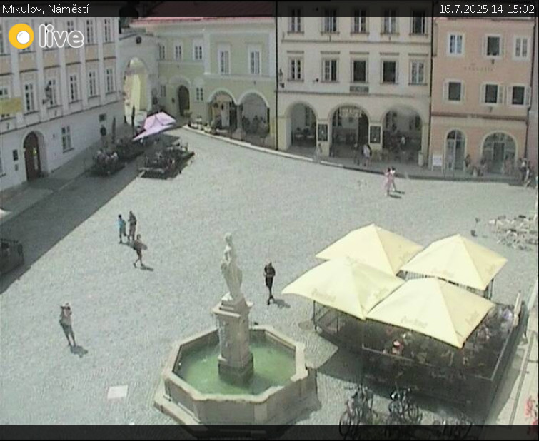 Město Mikulov - Mikulov, Náměstí - 16.7.2025 v 14:15 Město Mikulov - Mikulov, Náměstí - 16.7.2025 v 14:15