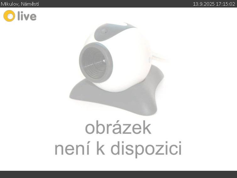 Město Mikulov - Mikulov, Náměstí - 13.9.2025 v 17:15 Město Mikulov - Mikulov, Náměstí - 13.9.2025 v 17:15