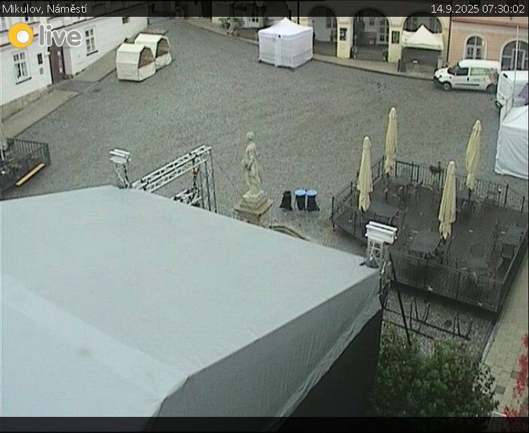 Město Mikulov - Mikulov, Náměstí - 14.9.2025 v 07:30 Město Mikulov - Mikulov, Náměstí - 14.9.2025 v 07:30