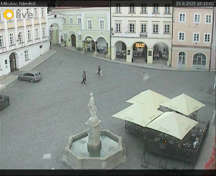 Město Mikulov - Mikulov, Náměstí - 15.9.2025 v 18:15 Město Mikulov - Mikulov, Náměstí - 15.9.2025 v 18:15