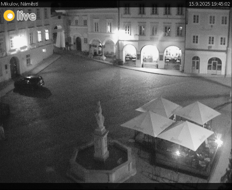 Město Mikulov - Mikulov, Náměstí - 15.9.2025 v 19:45 Město Mikulov - Mikulov, Náměstí - 15.9.2025 v 19:45