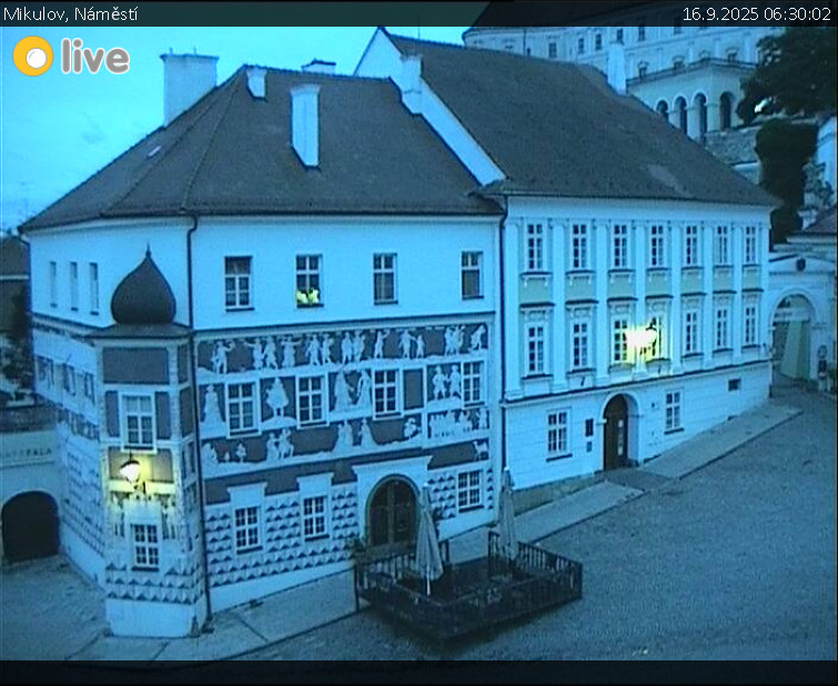 Město Mikulov - Mikulov, Náměstí - 16.9.2025 v 06:30 Město Mikulov - Mikulov, Náměstí - 16.9.2025 v 06:30