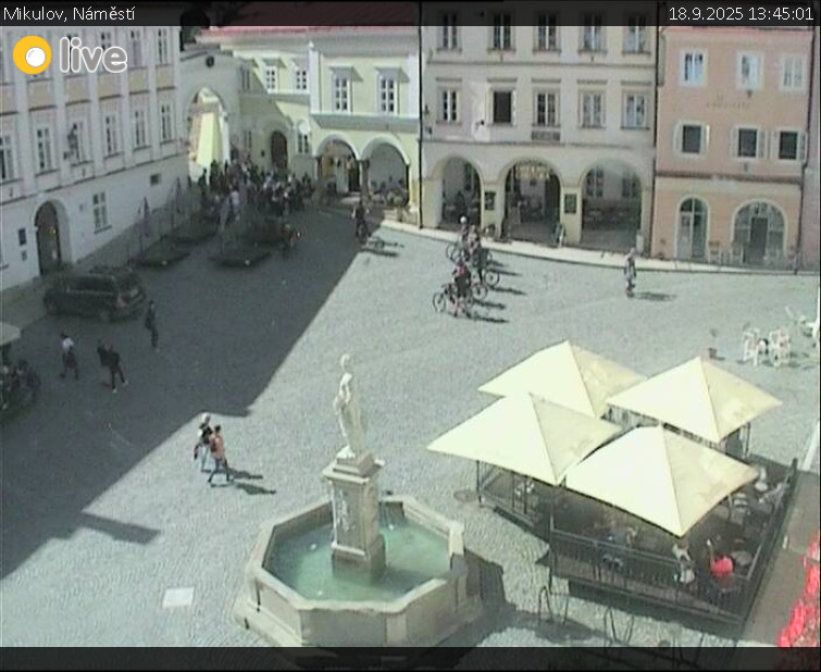 Město Mikulov - Mikulov, Náměstí - 18.9.2025 v 13:45 Město Mikulov - Mikulov, Náměstí - 18.9.2025 v 13:45
