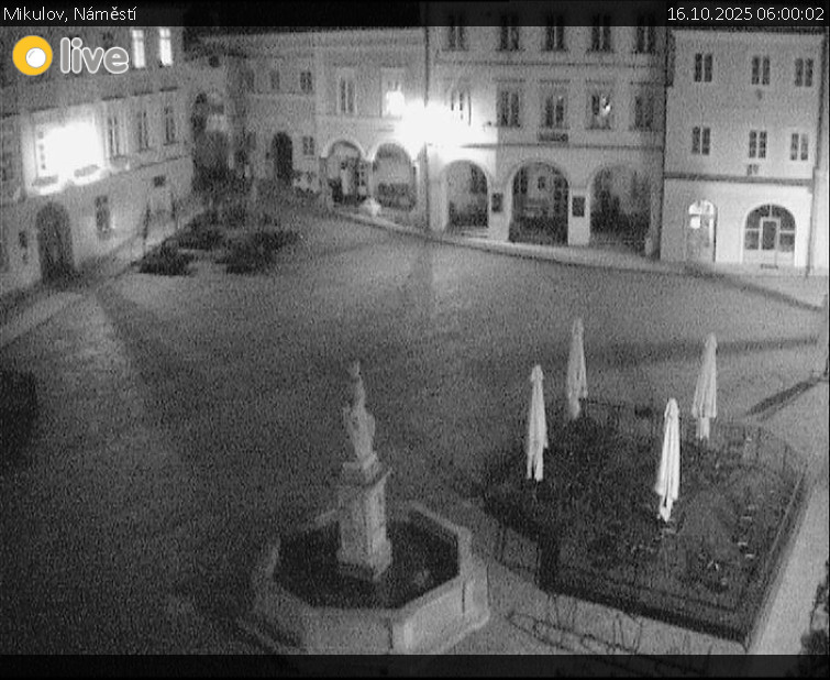Město Mikulov - Mikulov, Náměstí - 16.10.2025 v 06:00 Město Mikulov - Mikulov, Náměstí - 16.10.2025 v 06:00