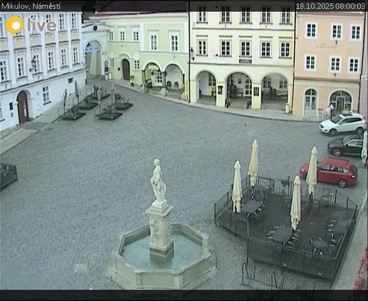 Město Mikulov - Mikulov, Náměstí - 18.10.2025 v 08:00 Město Mikulov - Mikulov, Náměstí - 18.10.2025 v 08:00