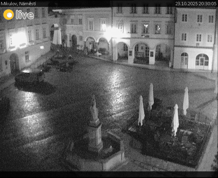 Město Mikulov - Mikulov, Náměstí - 23.10.2025 v 20:30 Město Mikulov - Mikulov, Náměstí - 23.10.2025 v 20:30