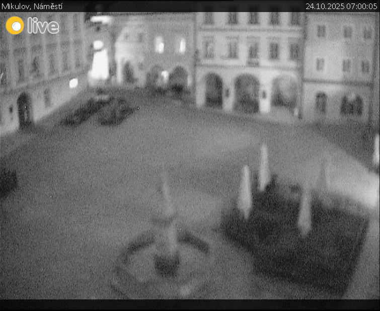 Město Mikulov - Mikulov, Náměstí - 24.10.2025 v 07:00 Město Mikulov - Mikulov, Náměstí - 24.10.2025 v 07:00