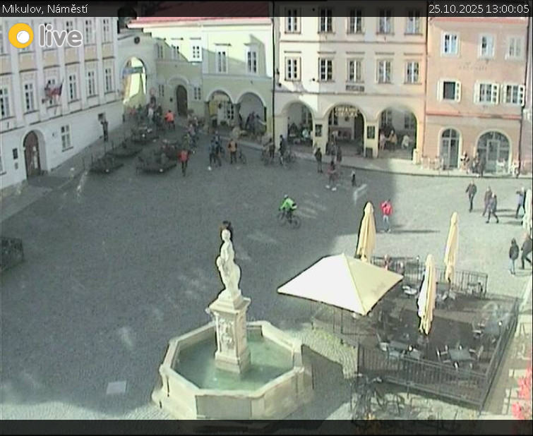 Město Mikulov - Mikulov, Náměstí - 25.10.2025 v 13:00 Město Mikulov - Mikulov, Náměstí - 25.10.2025 v 13:00