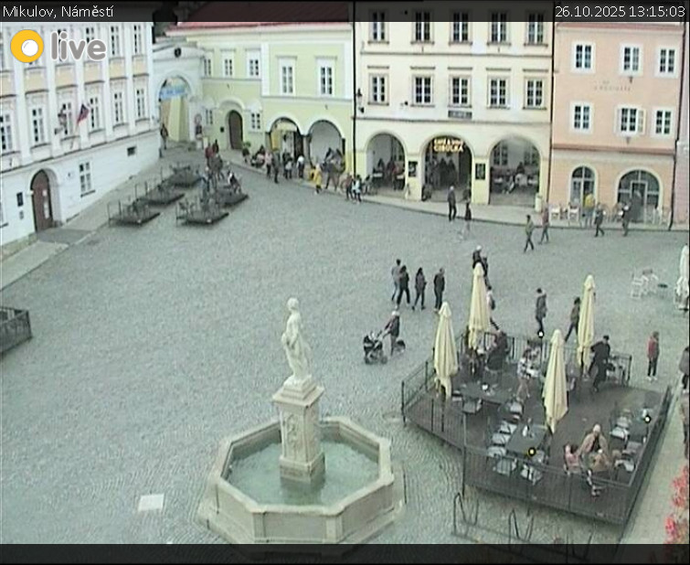 Město Mikulov - Mikulov, Náměstí - 26.10.2025 v 13:15 Město Mikulov - Mikulov, Náměstí - 26.10.2025 v 13:15