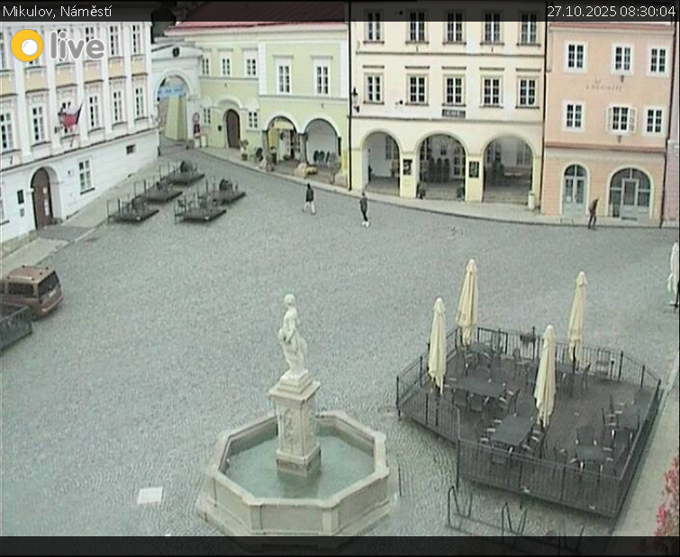 Město Mikulov - Mikulov, Náměstí - 27.10.2025 v 08:30 Město Mikulov - Mikulov, Náměstí - 27.10.2025 v 08:30