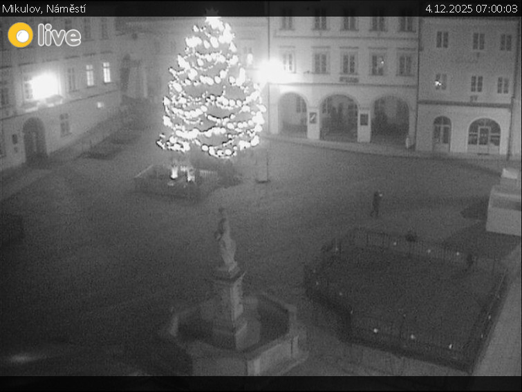 Město Mikulov - Mikulov, Náměstí - 4.12.2025 v 07:00
