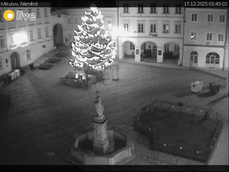 Město Mikulov - Mikulov, Náměstí - 17.12.2025 v 03:45