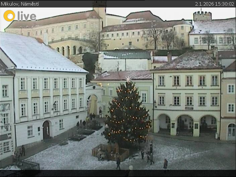 Město Mikulov - Mikulov, Náměstí - 2.1.2026 v 15:30
