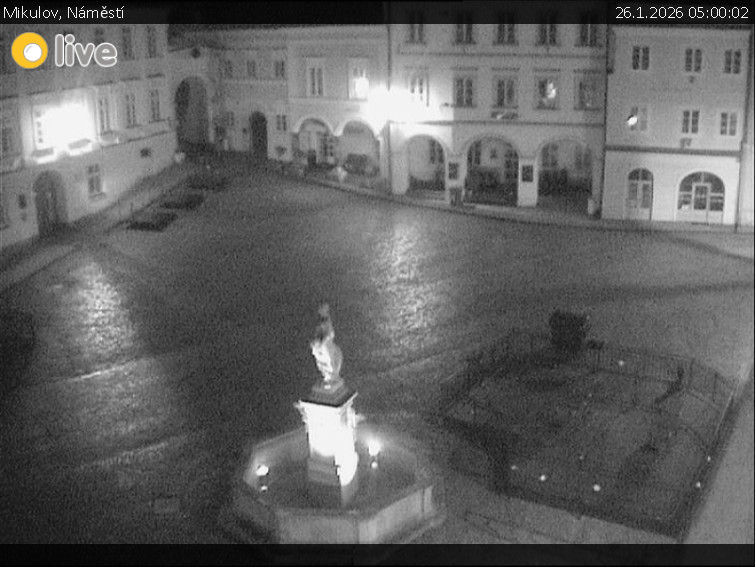 Město Mikulov - Mikulov, Náměstí - 26.1.2026 v 05:00