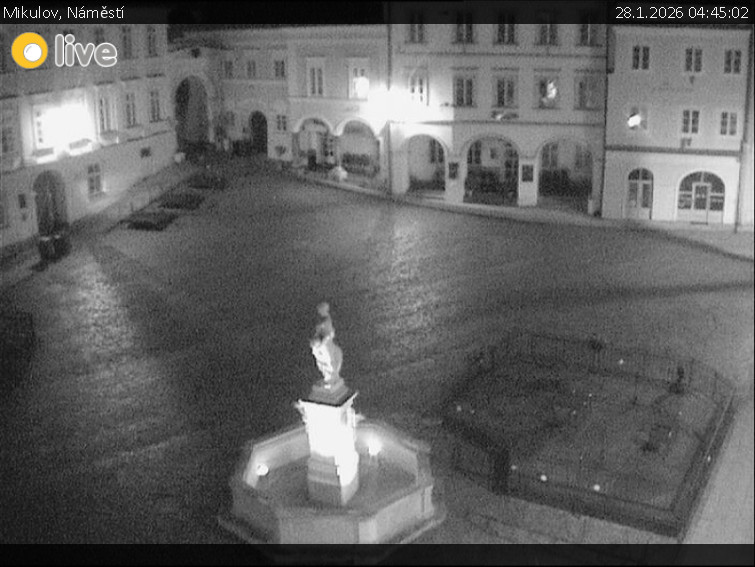 Město Mikulov - Mikulov, Náměstí - 28.1.2026 v 04:45
