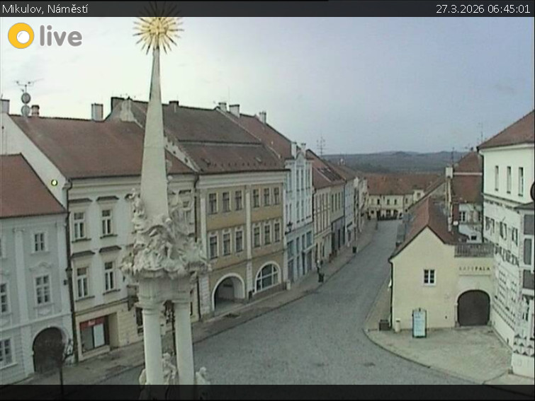 Město Mikulov - Mikulov, Náměstí - 27.3.2026 v 06:45