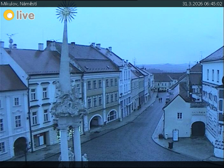 Město Mikulov - Mikulov, Náměstí - 31.3.2026 v 06:45