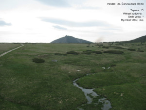 Luční bouda - Luční bouda, pramen Bílého Labe - 23.6.2025 v 07:45