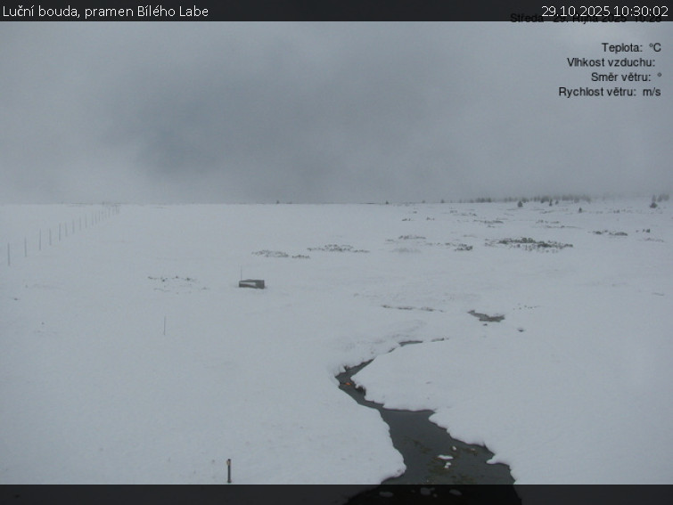 Luční bouda - Luční bouda, pramen Bílého Labe - 29.10.2025 v 10:30 Luční bouda - Luční bouda, pramen Bílého Labe - 29.10.2025 v 10:30