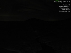 Luční bouda - Luční bouda, pramen Bílého Labe - 31.10.2025 v 02:45 Luční bouda - Luční bouda, pramen Bílého Labe - 31.10.2025 v 02:45