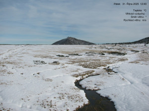 Luční bouda - Luční bouda, pramen Bílého Labe - 31.10.2025 v 12:45 Luční bouda - Luční bouda, pramen Bílého Labe - 31.10.2025 v 12:45