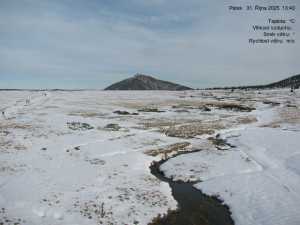 Luční bouda - Luční bouda, pramen Bílého Labe - 31.10.2025 v 13:45 Luční bouda - Luční bouda, pramen Bílého Labe - 31.10.2025 v 13:45