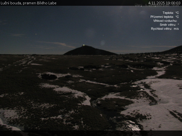 Luční bouda - Luční bouda, pramen Bílého Labe - 4.11.2025 v 19:00
