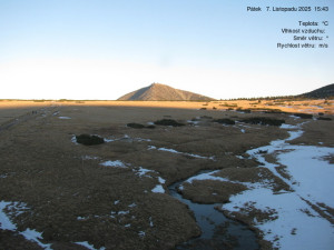 Luční bouda - Luční bouda, pramen Bílého Labe - 7.11.2025 v 15:45